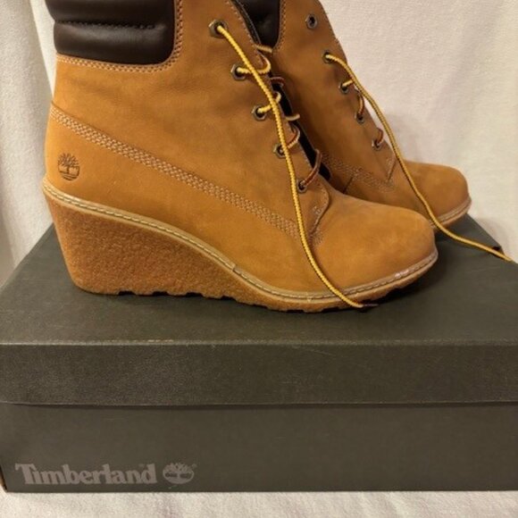 Timberland wedge women's Femme 8 Wide - Picture 2 of 8